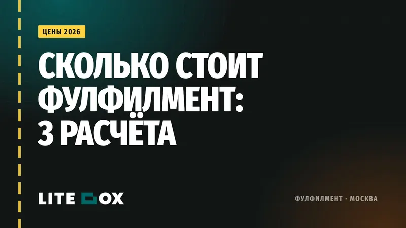 Сколько стоит фулфилмент в 2026: считаем FBS-заказ на трёх товарах по реальному прайсу